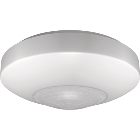 Détecteur de mouvement, 24 V, 8 m, avec contact libre de potentiel, pour montage en saillie, couleur blanc