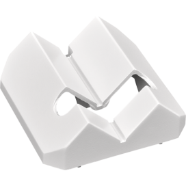 Etrier de montage coins, couleur blanc