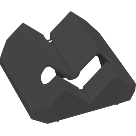 Etrier de montage coins, couleur noir