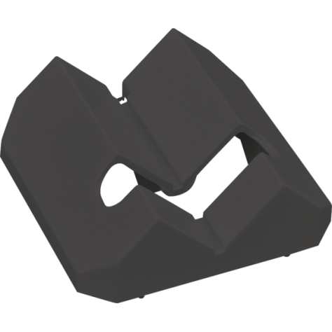 Etrier de montage coins, couleur noir