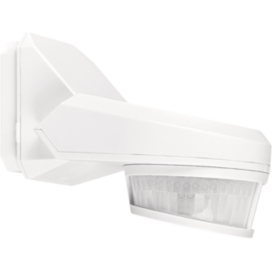 Détecteur de mouvement, 230 V, 16 m, 240°, IP54, pour montage en saillie, couleur blanc