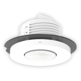Détecteur de présence P41MR, 230 V, secondaire, 12-13 m, pour montage encastré (SnapFit), couleur blanc