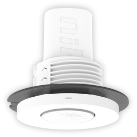 Détecteur de présence P42MR, 230 V, maître, 2 canaux, 12-13 m, pour montage encastré (SnapFit), couleur blanc