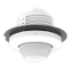 Détecteur de présence P42LR, 230 V, maître, 32-37 m, pour montage encastré (SnapFit), couleur blanc
