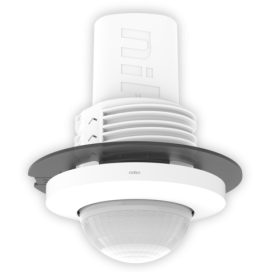 Détecteur de présence P42LR, 230 V, maître, 2 canaux, 32-37 m, pour montage encastré (SnapFit), couleur blanc