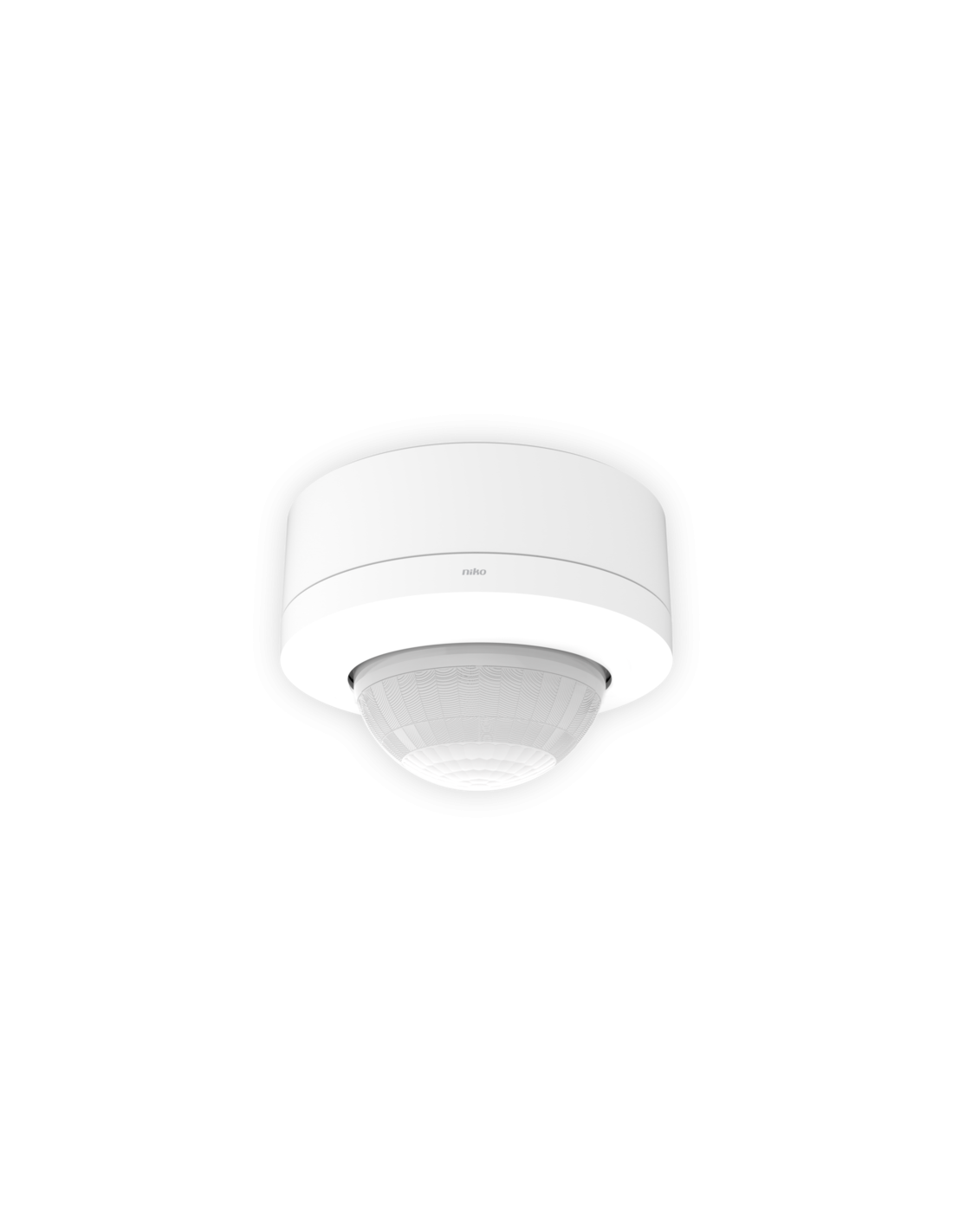 Détecteur de mouvement M42LR, 230 V, 32-37 m, IP54, pour montage en saillie, couleur blanc