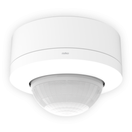 Détecteur de présence P46LR, DALI-2, secondaire - BMS, 32-37 m, IP54, pour montage en saillie, couleur blanc