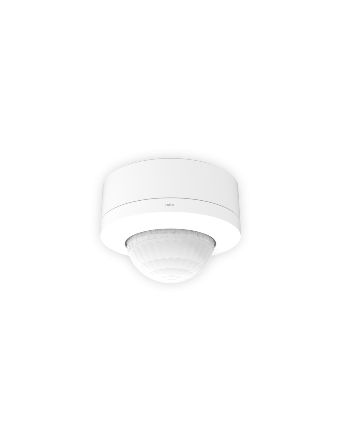 Détecteur de mouvement M46HC, DALI-2, secondaire - BMS, 18-53 m, IP54, plafond grande hauteur, pour montage en saillie, couleur blanc