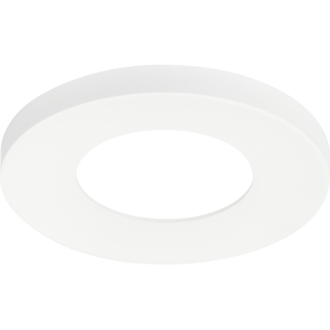 Collerette pour détecteurs P4XMR et M4XMR encastrés, couleur blanc