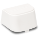 Couvercle de boîtier pour détecteurs P4XMR, P4XLR, M4XMR et M4XLR encastrés (SnapFit), blanc (RAL 9010).