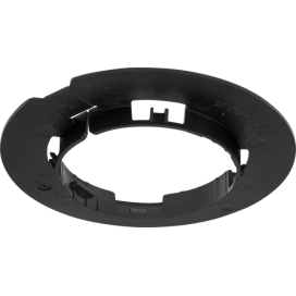Bague de montage pour détecteurs P4XMR, P4XLR, M4XMR et M4XLR encastrés (SnapFit), couleur noir (RAL 9005).
