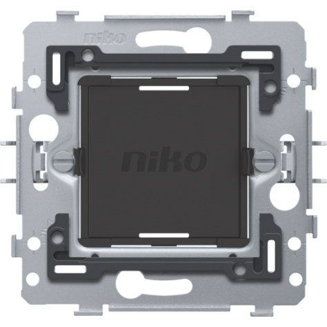 Socle pour un variateur/interrupteur sans fil, 71 x 71 mm, fixation par griffes