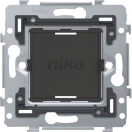 Socle pour un variateur/interrupteur sans fil, 71 x 71 mm, fixation par vis