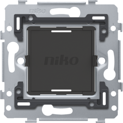 Socle pour un variateur/interrupteur sans fil, 71 x 71 mm, fixation par vis