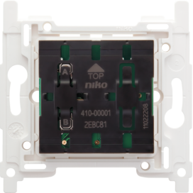 Socle pour interrupteur sans fil à 2 contacts