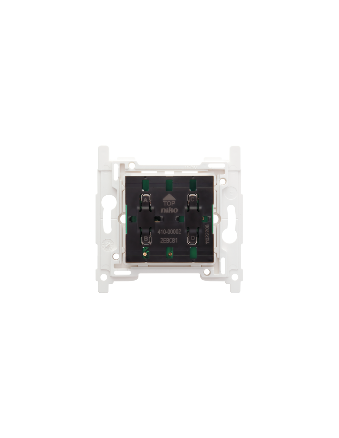 Socle pour interrupteur sans fil à 4 boutons