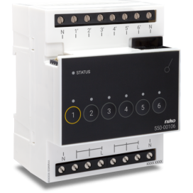 Module de commutation pour Niko Home Control pour six circuits différents