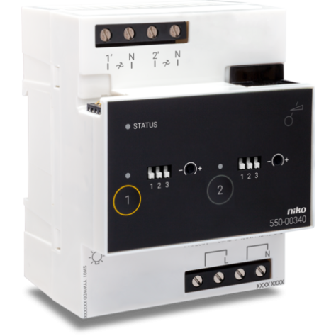 Module de variation universel 2 x 400 W pour Niko Home Control