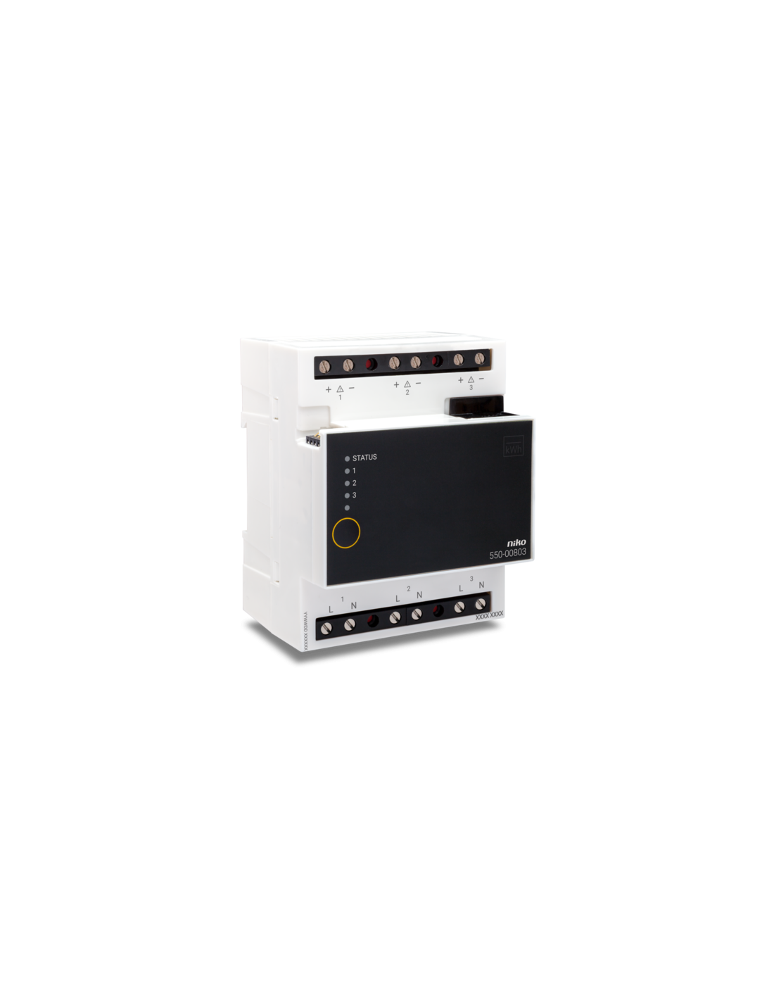 Module de mesure de l'électricité (3 canaux) pour Niko Home Control