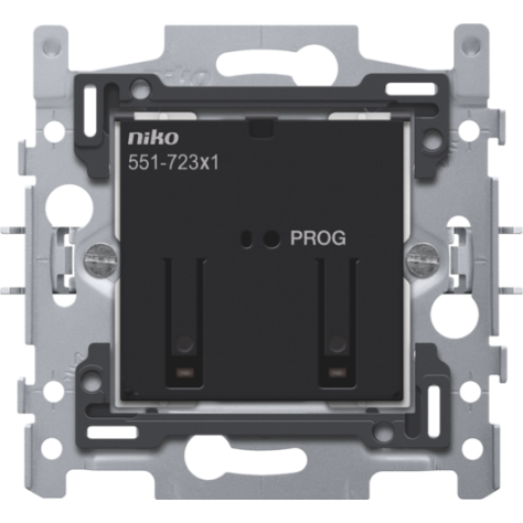 Commande de moteur connectée, socle, 3 A, 60 x 71 mm, fixation par griffes, technologie Easywave 