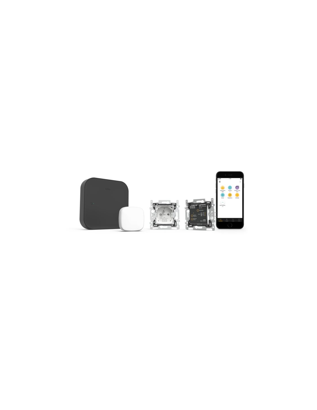 Kit de démarrage habitation intelligente Niko Home Control