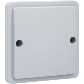 Cache-trou étanche aux projections d'eau, couleur gris