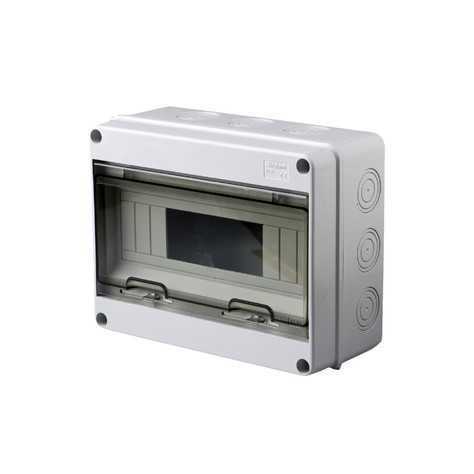 Coffret étanche IP65 12 modules