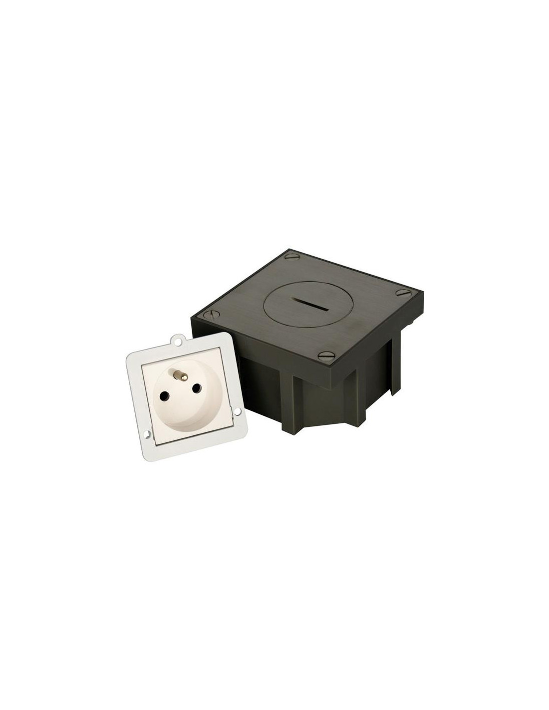 Arpi Prise de sol Inox 2P+T IP64 avec sécurité