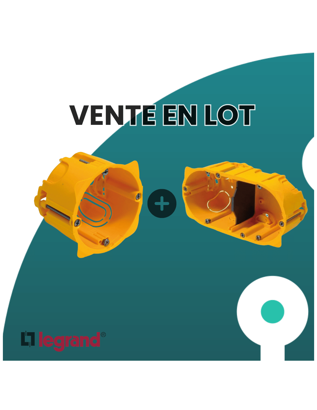 LOT -  Batibox - 40 boîtes 080051 (+10 offertes) et 30 boîtes 080052