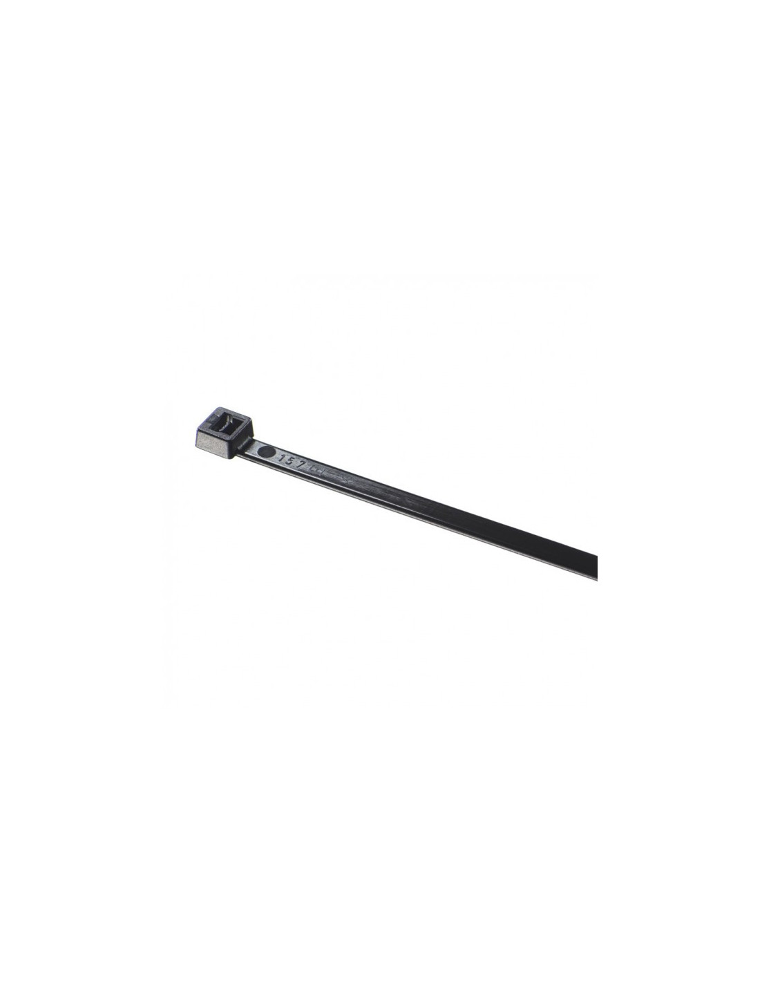 Collier de serrage noir 200x4,8mm