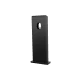 COLONNE INOX 2X AMTRON TWINCHARGE NOIR