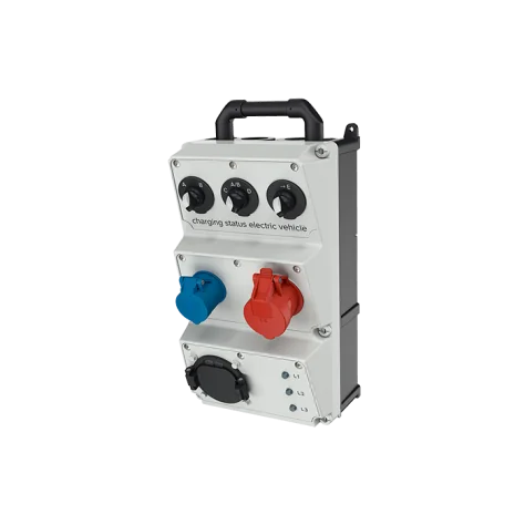 COFFRET DE CONTROLE BORNE DE RECHARGE