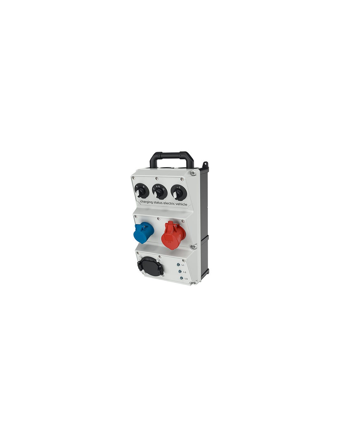 COFFRET DE CONTROLE BORNE DE RECHARGE