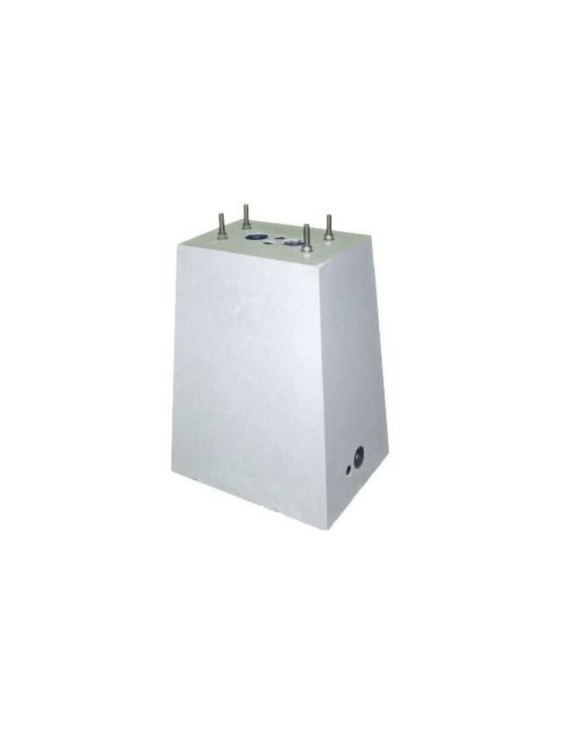 SOCLE EN BETON POUR COLONNE DE RECHARGE
