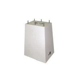 BASE EN BETON POUR COLONNE INOX AMTRON