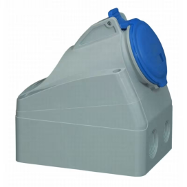 Prise saillie fixe P17 IP44 32A - 230V - 2P+T