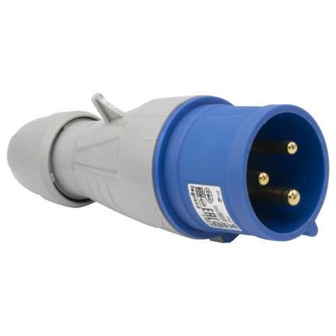 Fiche 32A - 6h - 230V - 2P+T - CEE - IP44 - P17 Tempra Pro