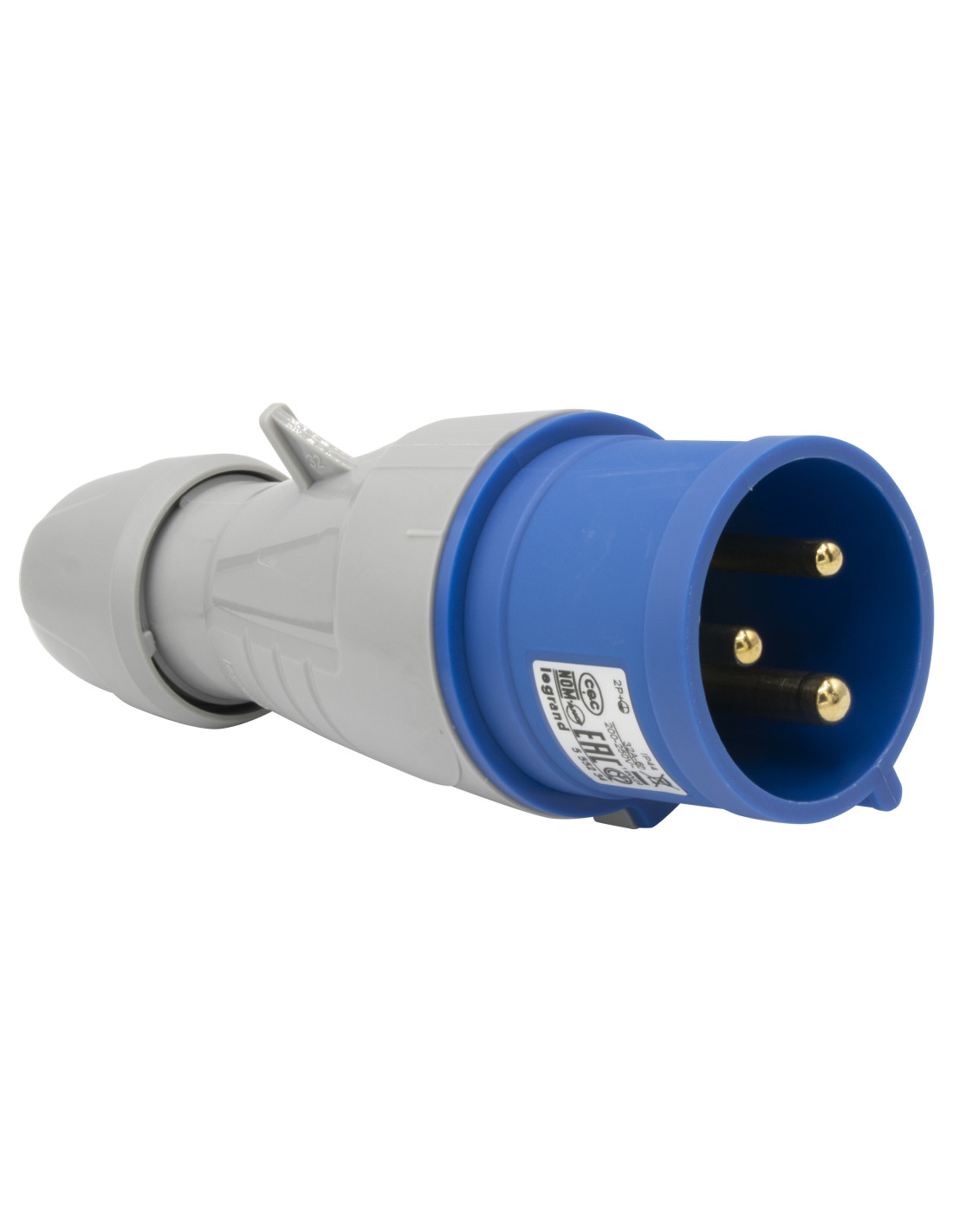 Fiche 32A - 6h - 230V - 2P+T - CEE - IP44 - P17 Tempra Pro