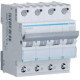 Disjoncteur 3kA - C - 3P+N - 25A - 4MOD. - quickconnect