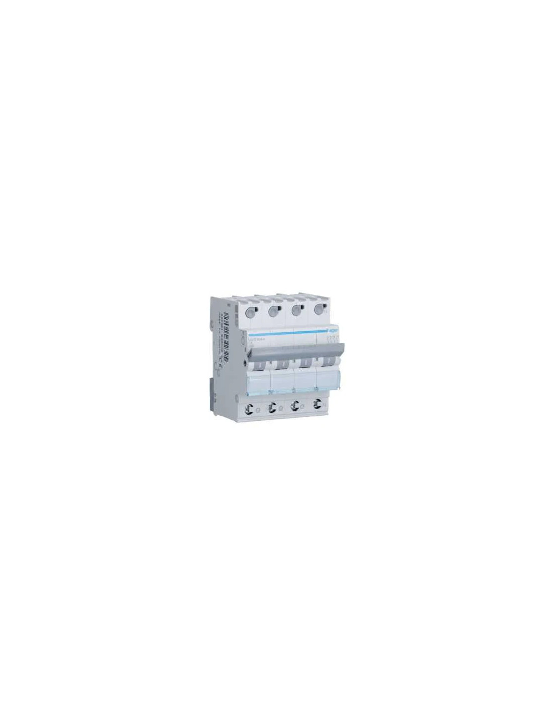 Disjoncteur 3kA - C - 3P+N - 32A - 4MOD. - quickconnect