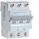 Disjoncteur 3kA - C - 3P - 32A - 3MOD. - quickconnect