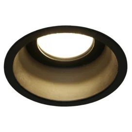 TETIZ deep - encastré - GU10 - alu / plexi - max 50W - 85mm x 45mm - noir