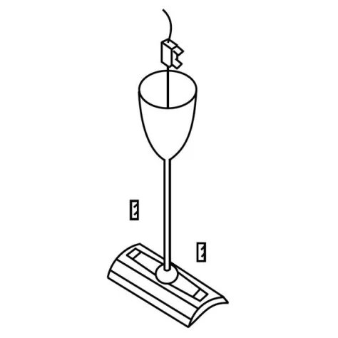 TRACK suspension - 5m - blanc