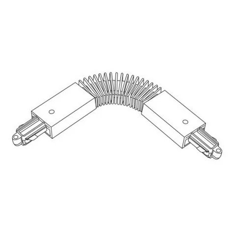 TRACK 2-phase connecteur flexible - blanc