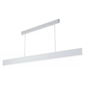 PURE pendule longue - 37W - alu - 2590lm - 3000K - 1800mm x 1200mm - blanc mat