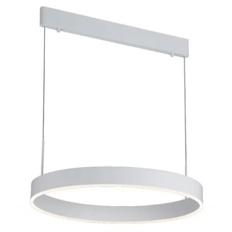 PURE pendel ronde - 22W - alu - 1540lm - 3000K - 550/571mm x 1200mm - blanc mat