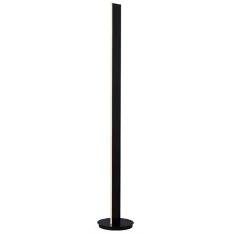PURE lampadaire - 23W - alu - 1610lm - 3000K - 250mm x 1517mm - noir mat