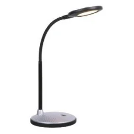 INDEX - 5,5W - plastic / acier - 500lm - 3000K - 105mm x 365mm - noir / argent
