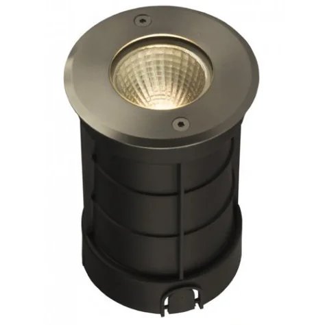 FURI - 7W - alu / verre - 560lm - dia 100mm x 145mm - IP67 - alu brossé