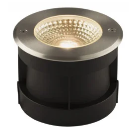 FURI - 5W - alu / verre - 400lm - dia 130mm x 98mm - IP67 - alu brossé
